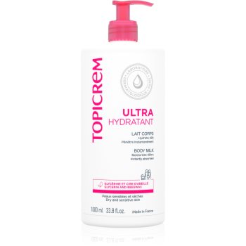 Topicrem UH BODY Ultra-Moisturizing Body Milk lotiune de corp intens hidratanta pentru piele uscata si sensibila - imagine 2